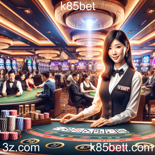 A Diversão dos Cassinos Ao Vivo no K85bet